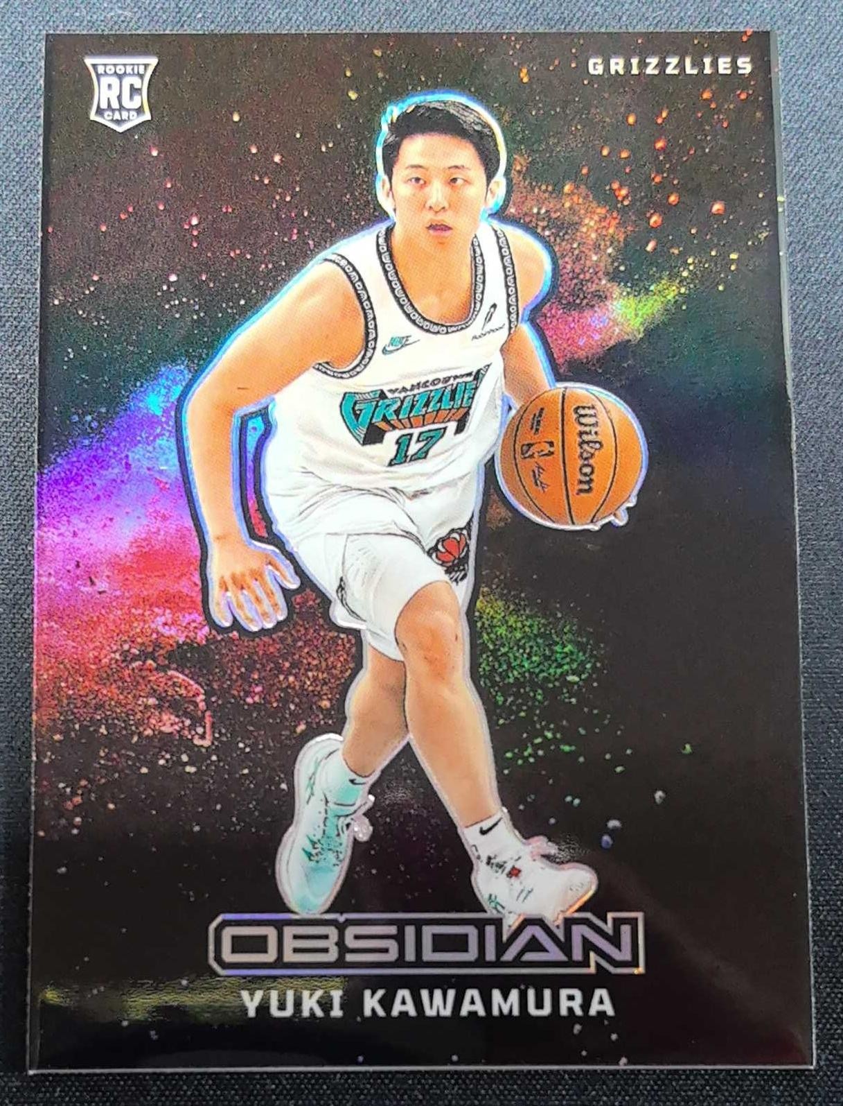 2024-25 Panini Obsidian Yuki Kawamura Black Color Blast Case Hit SSP