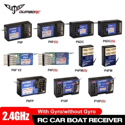 DUMBORC 2.4G P6F P6F(G) P6DC P6DC(G) 6CH Empfänger für X4 X5 X6 X6P Sender