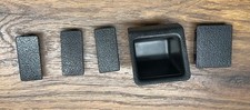 Oem 88-91 Honda Crx Dash Hole Vent Covers- Set Of All 5 Black Oem 88-91 Honda Crx Dash Hole Vent Covers- Set Of All 5 Black