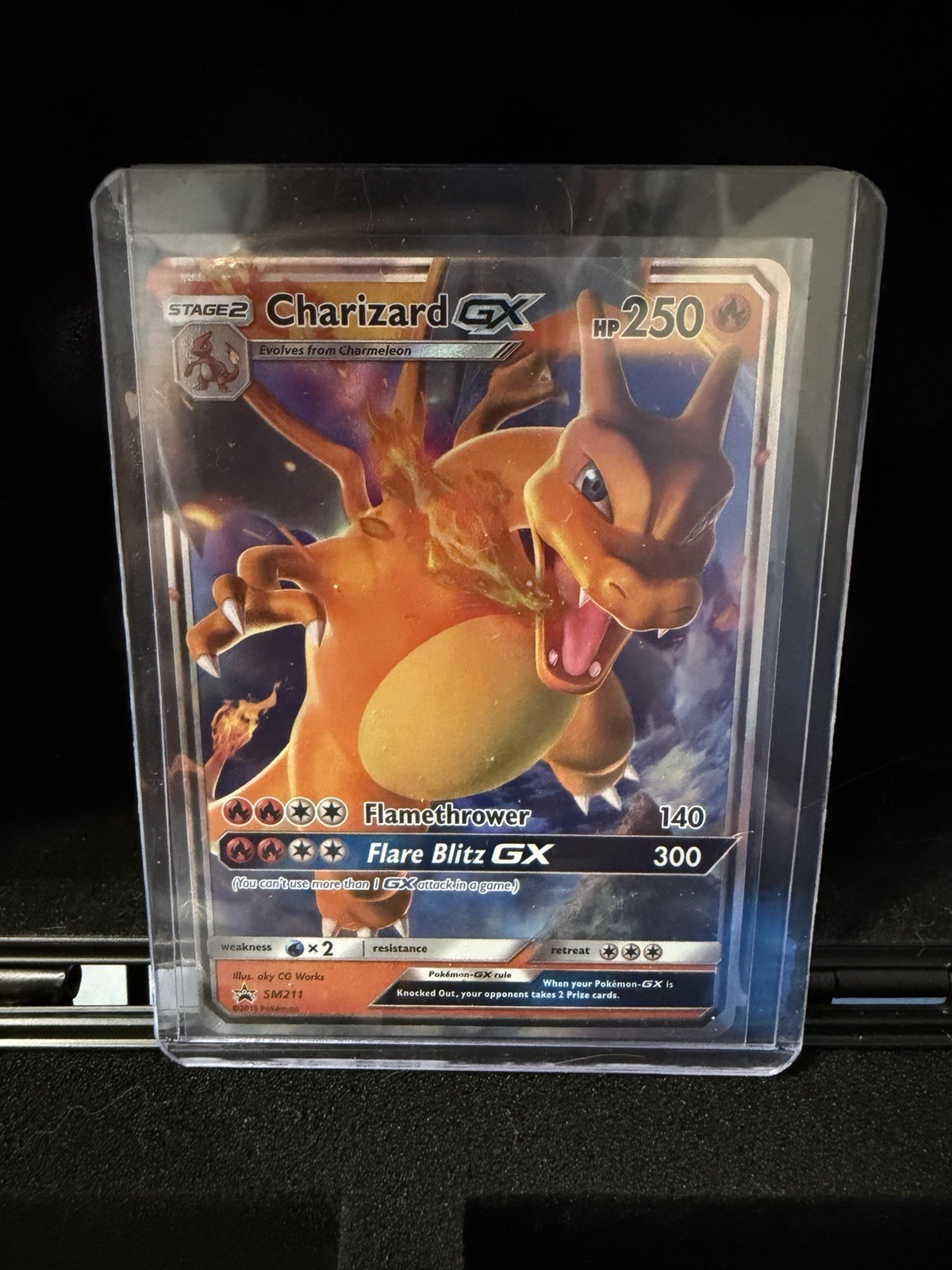 Charizard GX - SM211 - Pokemon Promo Sun & Moon