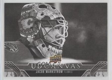 2023-24 Upper Deck Extended Series UD Canvas Black & White Jacob Markstrom 0c3