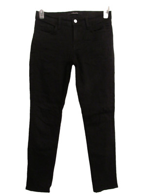 J Brand Skinny Leg Shadow Black Jeans Women's Size 27 Rock Luxury Basic