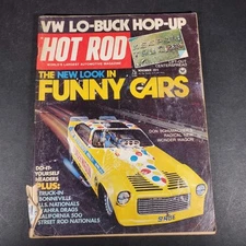 HOT ROD MAGAZINE NOVEMBER 1973 Funny Cars VW AHRA Bonneville Drag Racing NHRA