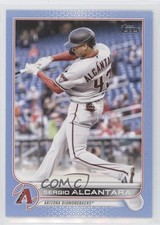 2022 Topps Update Father's Day Powder Blue 9/50 Sergio Alcantara #US279 02qo
