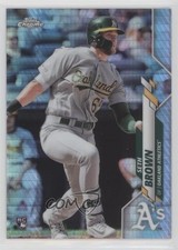 2020 Topps Chrome Prism Refractor Seth Brown #23 Rookie RC 0o6v
