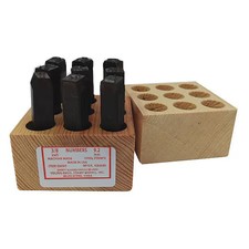 Young Bros Stamp Works 08091 Hand Stamp Kit, Number Set