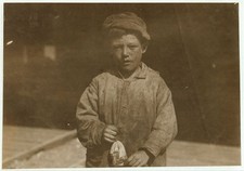 Bayou La Batre Alabama Mike Murphy Oyster Shucker 1911 Alabama Canning Co