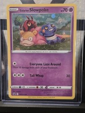 Pokémon Galarian Slowpoke Holo TCG Card Sword and Shield Promo SWSH126 on eBay
