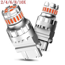 3157 3156 Canbus Red LED Brake Tail Stop Signal Light Bulb Error Free 2/10x