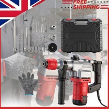 electric Hammer Drill 3 Mode Rotary Hammer Drill 220V with 17 pcs Chisel & Bit