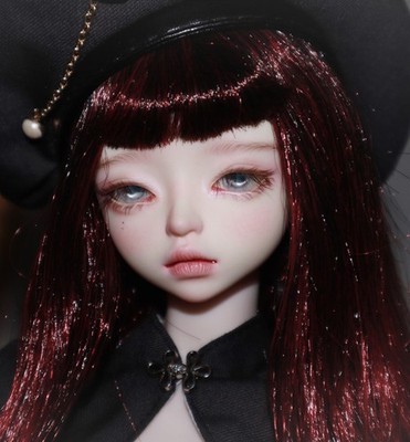 BJD 1/4 doll's head only Hya, doll's head, without body, extra ears and antennae