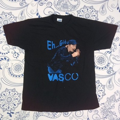 VASCO ROSSI EH.. BEREITS LEBEN ODER NICHTS PROMO T-SHIRT 2011 GR. L KOLLEKTION IL BASCO