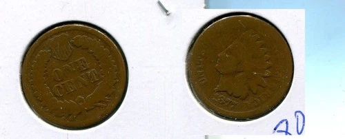1877 INDIAN HEAD PENNY GOOD 8060T