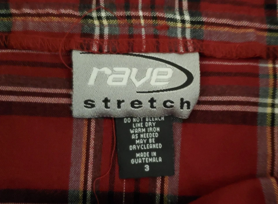 Falda Escolar Niña Roja a Cuadros Talla 3 Mujer Se Puede Usar Como Disfraz Foto 3 de 3