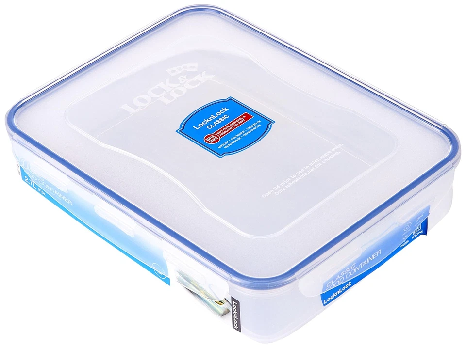 Lock & Lock Récipient alimentaire rectangulaire haut de 30 cl - Photo 1/4
