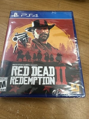Red Dead Redemption 2 II PS4 PLAYSTATION 4 SONY NEW FACTORY SEALED US EDTION