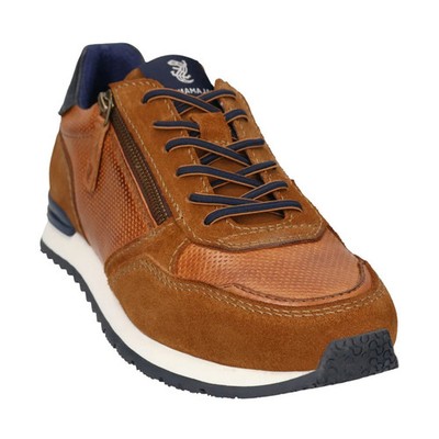 Salamander Herren Braune Leder Sneaker Freizeit E31ARW0214006300