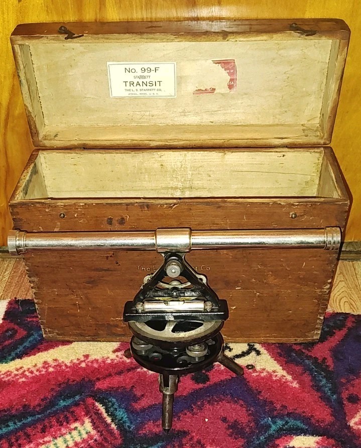 Antique Starrett Transit 99F