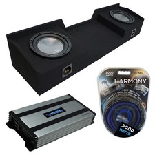 96-06 Chevy Silverado Ext Cab Truck Harmony A122 Dual 12" Sub Box  HA-A800.1