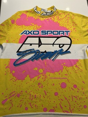 AXO Sport Vintage 90's Motocross Graphic Long Sleeve Top XL
