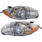 Headlight Assembly Set For 2006-07 Mitsubishi Eclipse Left Right Capa With Bulb (For: Mitsubishi Eclipse)