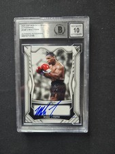 2025 Leaf Web Exclusives Mike Tyson Autograph #PAMT2 BGS 10 Auto