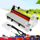 13inch Hot Cold Roll Laminator Laminating Machine+Single&Doubel Sides Laminating