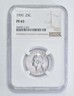 1950 PF65 Washington Quarter NGC Brown Lbl Philadelphia