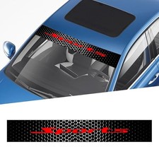 Universal Sport Car Front Window Windshield Banner Vinyl Decal Front Style E
