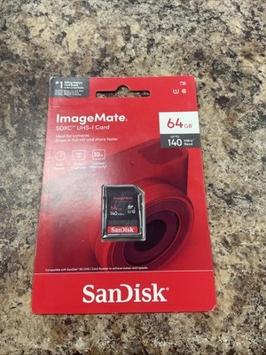Sandisk ImageMate SDXC UHS-I 140 mb/s 64GB Card - NEW SEALED