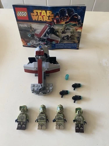 LEGO Star Wars Kashyyyk Troopers 75035 99% Complete Set w/ Minifigures