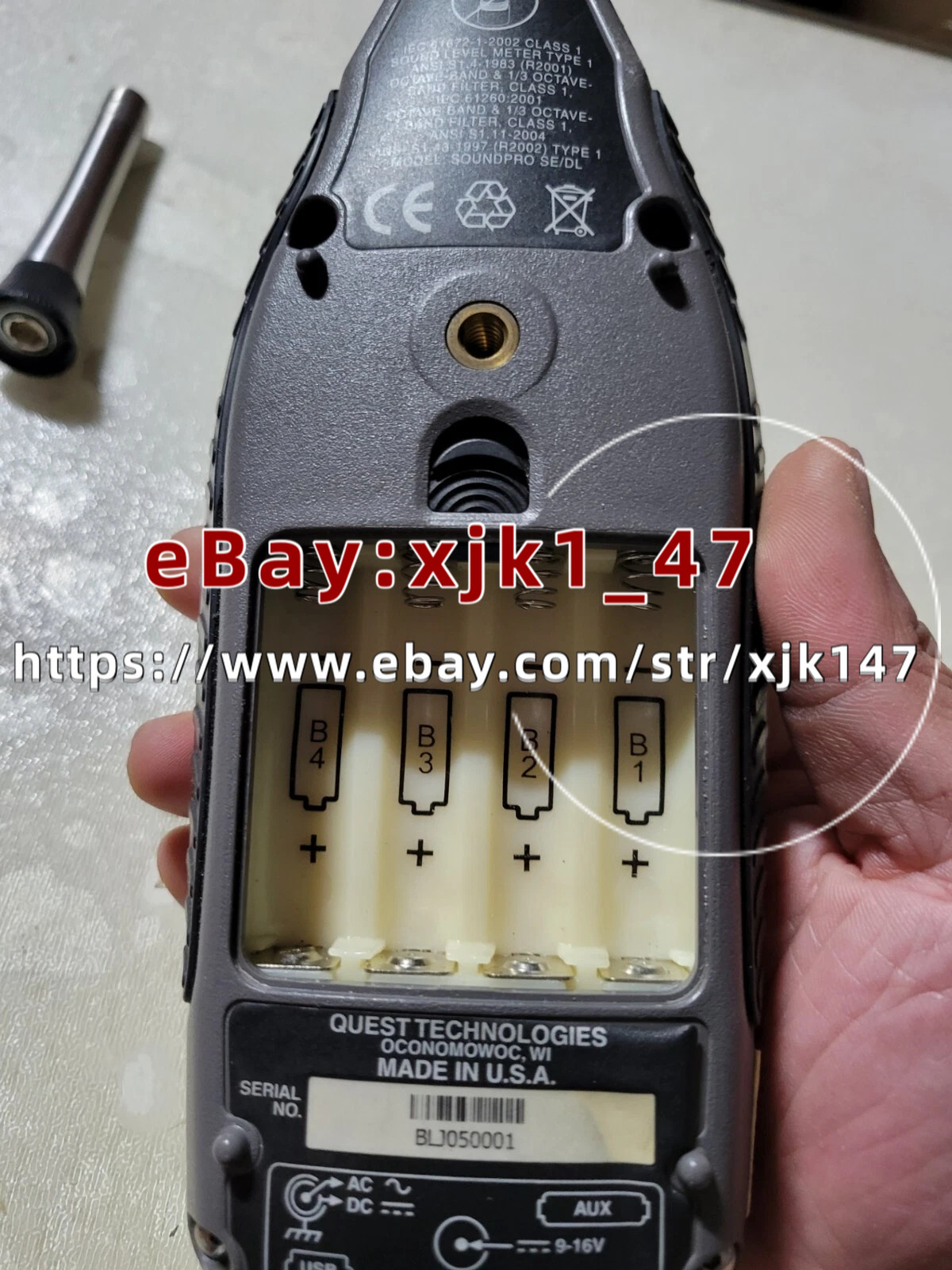 3M Quest Technologies SoundPro SP-DL-2-1/3 Sound Level Meter - Octave Band/xjk