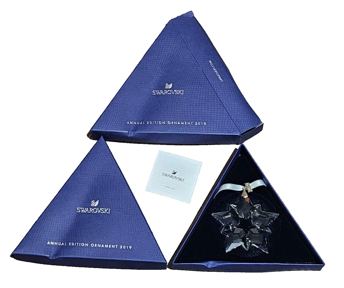 Swarovski 5427990 Crystal Annual Edition 2019 Christmas Ornament