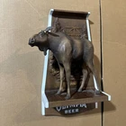 Vintage Moose Olympia Beer Wildlife Series Bar Sign 16 x 9”