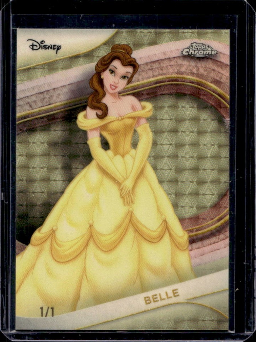 その他 Topps Chrome Disney 2025 BELLE /150 2025 Topps Chrome Disney Belle SuperFractor #1/1 | eBay