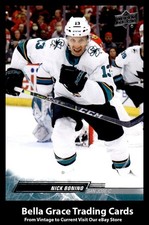 2022-23 Upper Deck Nick Bonino #395 San Jose Sharks NHL Hockey