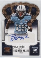 2013 Crown Royale Retail Bronze Die-Cut Signatures Blidi Wreh-Wilson Auto 2a6