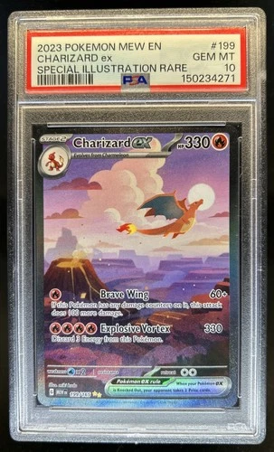 2023 Pokemon SV 151 Charizard ex #199/165 PSA 10 GEM MINT