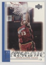 2000-01 Upper Deck Reserve Jerome Williams #23 0q3
