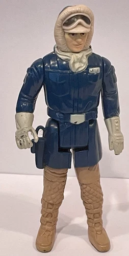 Vintage 1980 Star Wars ESB Han Solo (Hoth Battle Gear) Action Figure