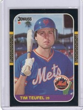 1987 Donruss #581 Tim Teufel - FREE CARDS with purchase!