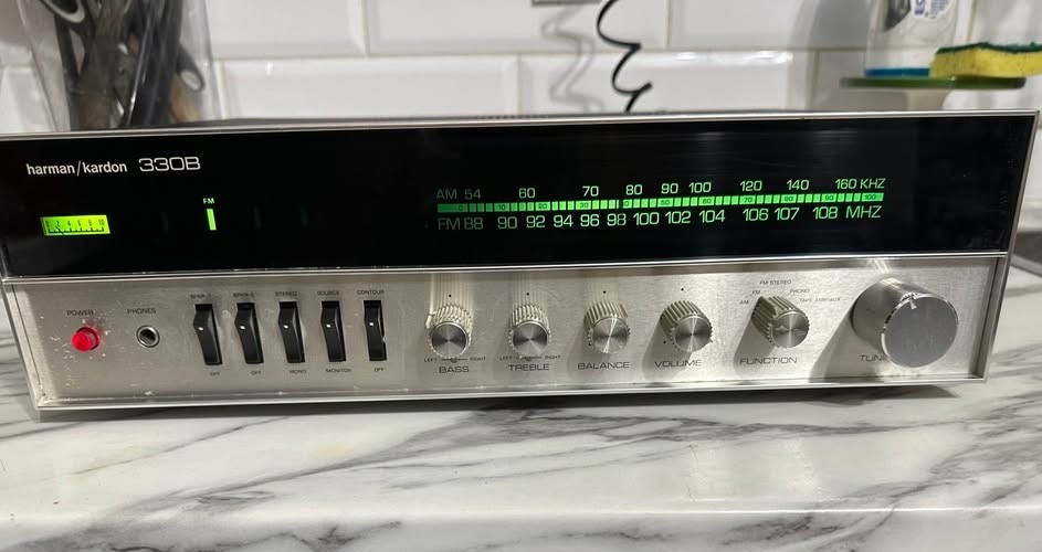 Harman Kardon 330B vintage audio equipment - eBay listing photo 3