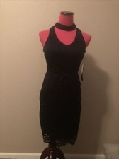 My Michelle Black Elegant dress size 9 NWT Az-651119