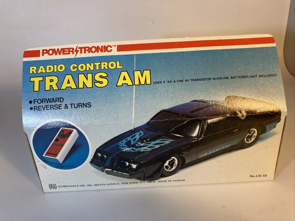 radio control trans am PowerTRONIC Sealed toy Trans Am 1982 - Image 3 of 4