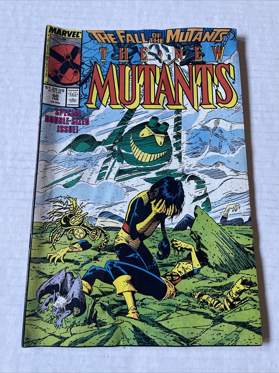 New Mutants, The #60 (Newsstand) FN; Marvel Fall of the Mutants