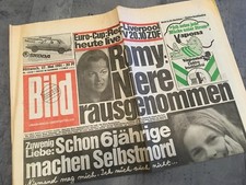 Bildzeitung Bild 27.05.1981 special gift for the 37th 38. 39. 40th Birthday