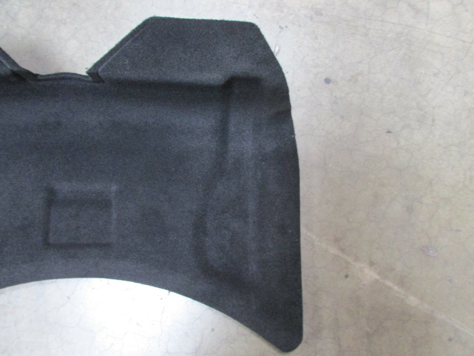 Ferrari 599 GTB, Rear Under Trunk Lid Carpet, Used P/N 68571500