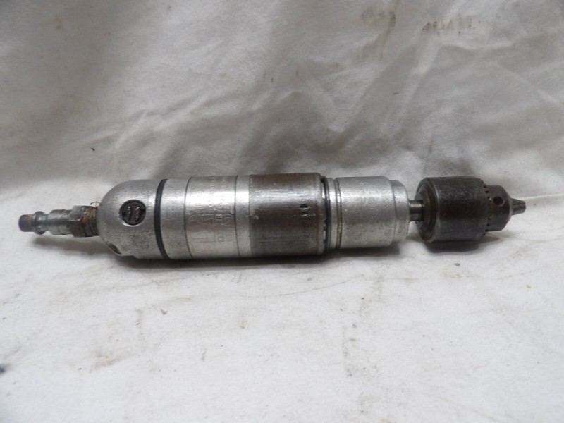 Keller Tools Pneumatic Air Rotary In-line Drill 0-1/4" Made in USA
