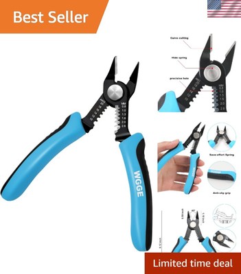 Handy Slim Diagonal Cutters - High-Carbon Steel Wire Cutter for 10-20 AWG Wires
