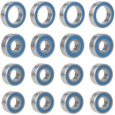 Kit cuscinetti a sfera sigillati in gomma acciaio 16 pezzi per telaio Tamiya TT-02 ricambi auto RC